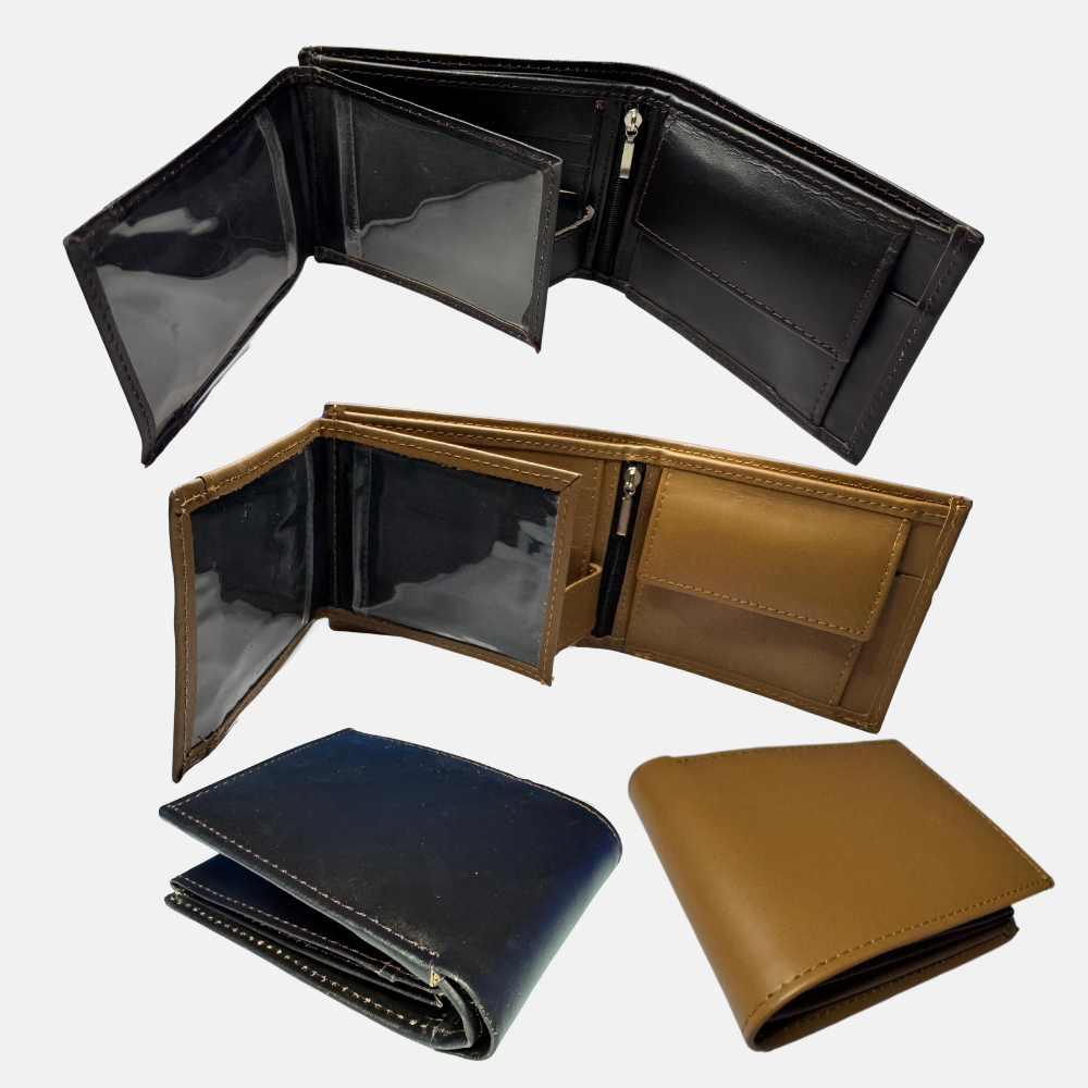 Boldhorn P1 – Classic Brown & Black Wallet